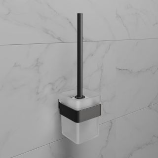 Ёршик для унитаза Lemark Smooth Line 9766021 с держателем графит